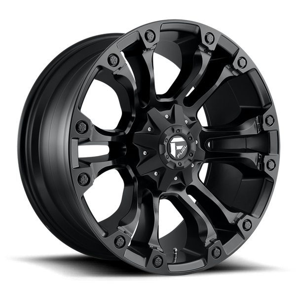 Alloy wheel D560 Vapor Matte Black Fuel