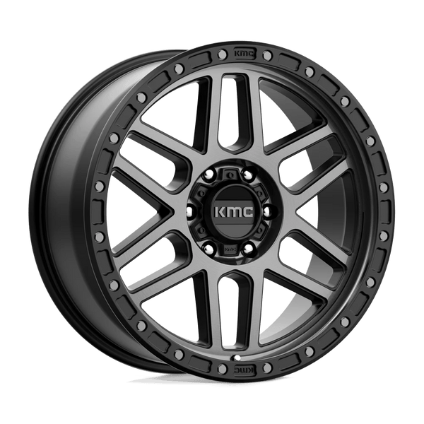 Alloy wheel KM544 Mesa Satin Black W/ Gray Tint KMC