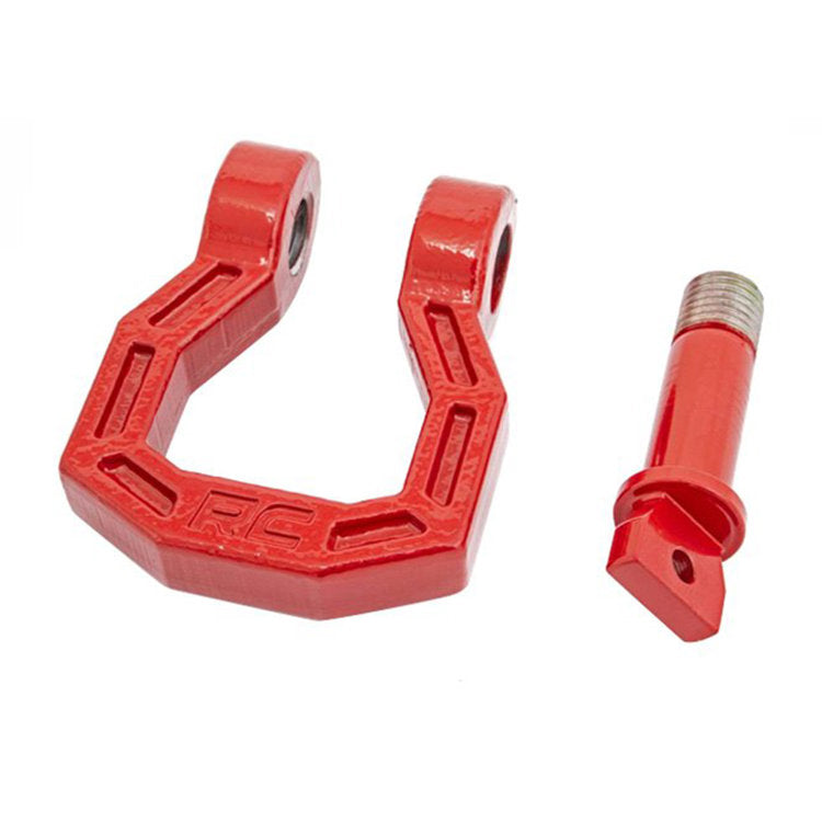 D-ring shackle kit red Rough Country 3/4"