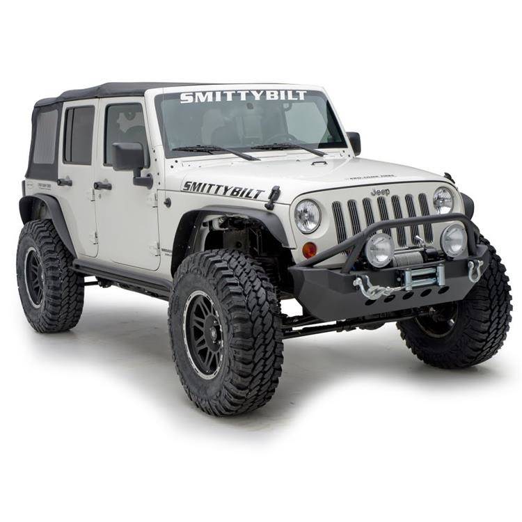 Fender flares set front and rear Smittybilt XRC Armor Corner Guards
