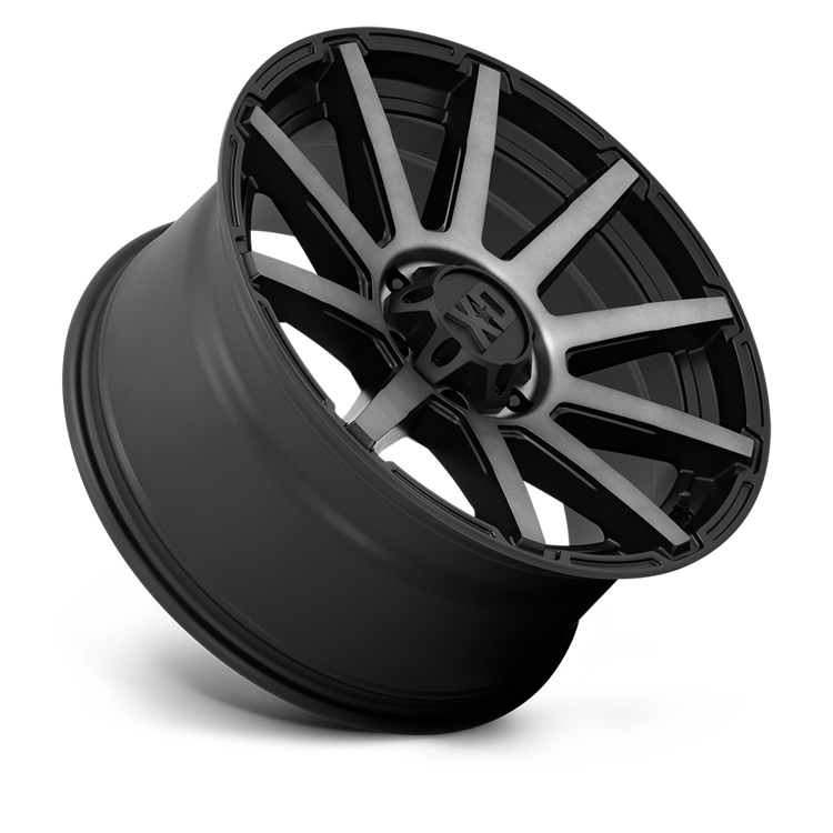 Alloy wheel XD847 Outbreak Satin Black W/ Gray Tint XD Series