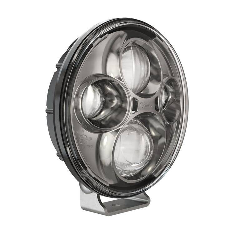 Round LED lights chrom JW Speaker TS4000 7"
