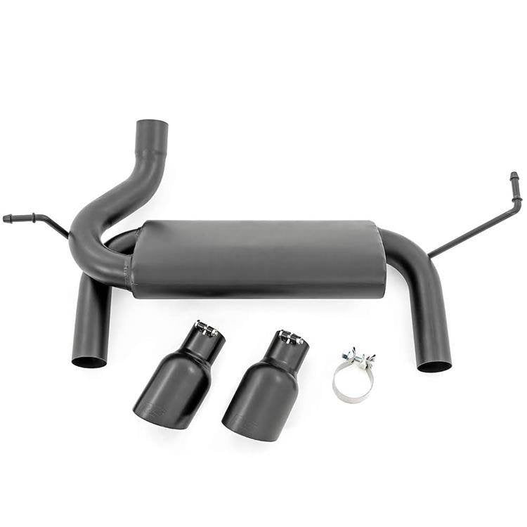 Dual outlet performance exhaust black Rough Country