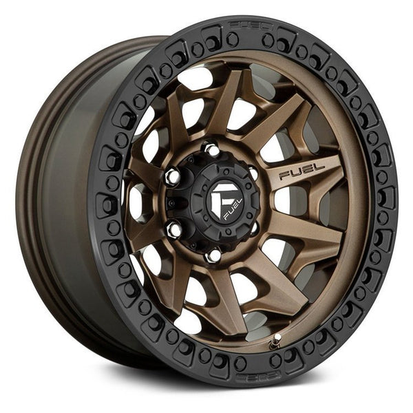 Alloy wheel D696 Covert Matte Bronze/Black Ring Fuel
