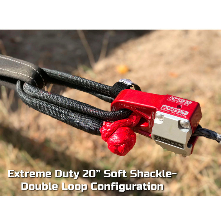Extreme duty soft shackle 20" Factor 55