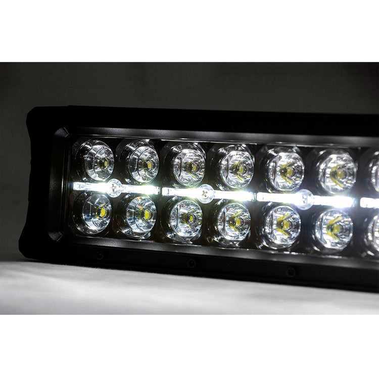 LED light bar 30" dual row curved white DRL spot/flood Rough Country Black Series