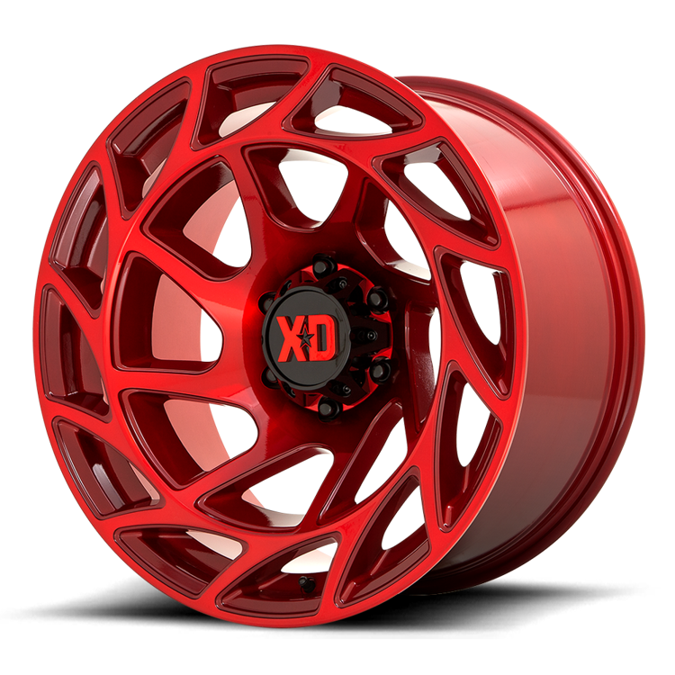 Alloy wheel XD860 Onslaught Candy Red XD Series