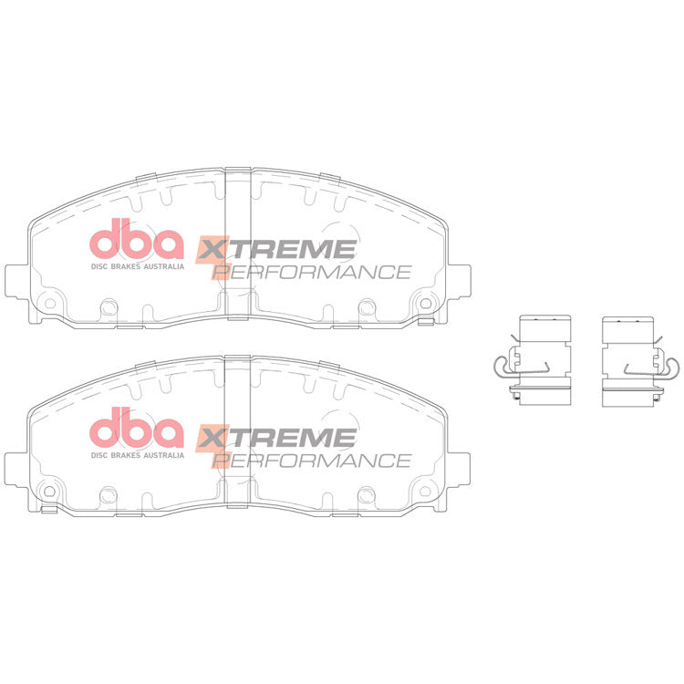Front brake pad kit DBA Xtreme Performance