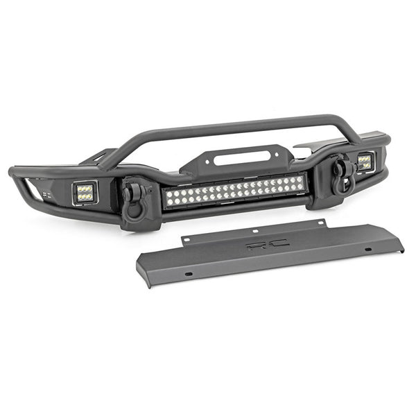 Front tubular bumper with LED lights Rough Country
