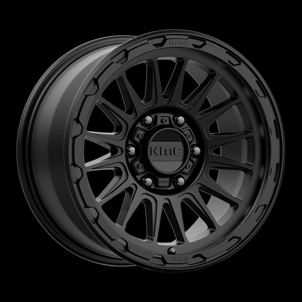 Alloy wheel KM542 Impact Satin Black KMC