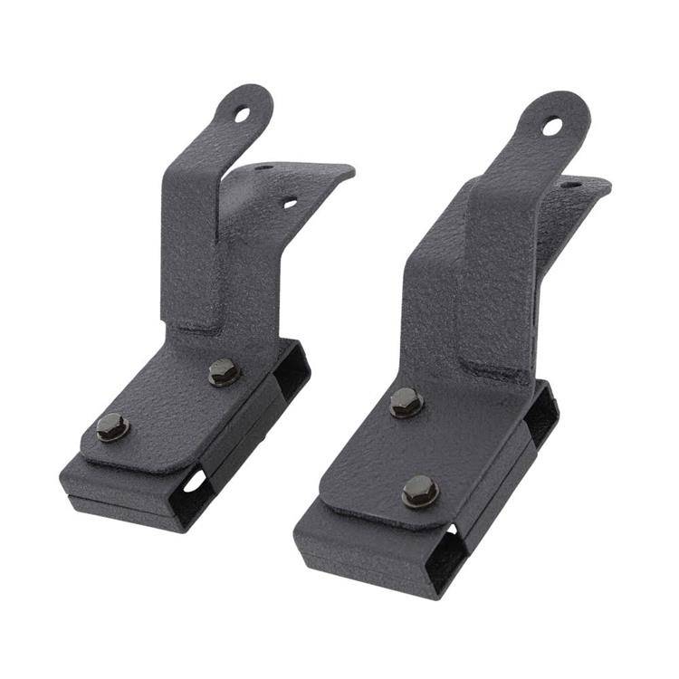 Hi-Lift Jack mounting brackets for Defender roof rack Smittybilt