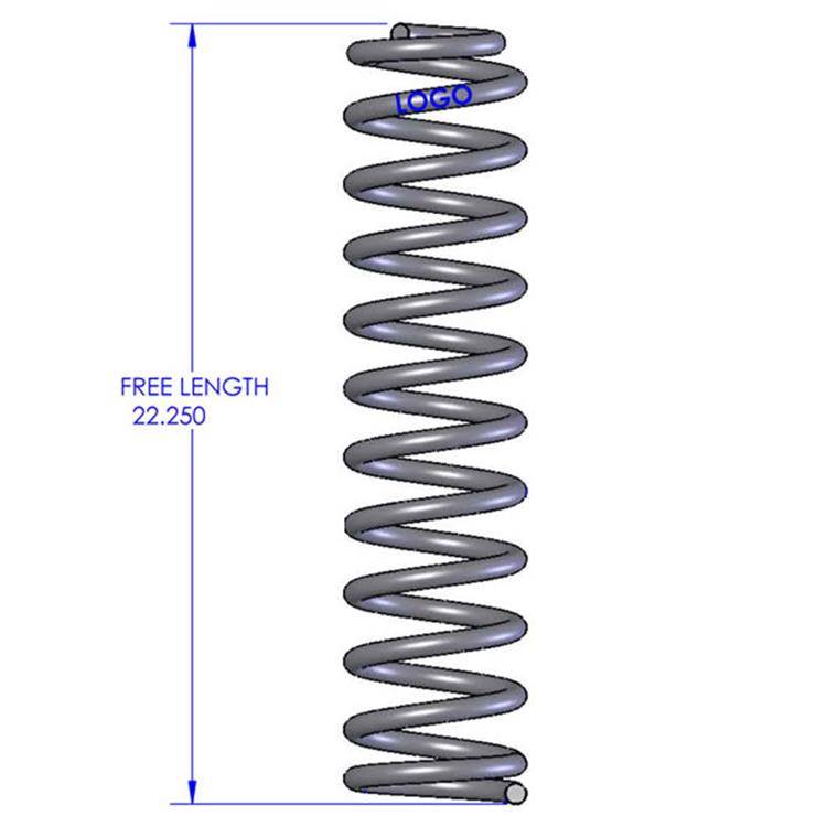 Front coil springs Clayton Off Road Lift 4,5"