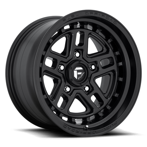 Alloy wheel D667 Nitro Matte Black Fuel