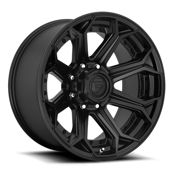 Alloy wheel D706 Siege Matte Black Fuel