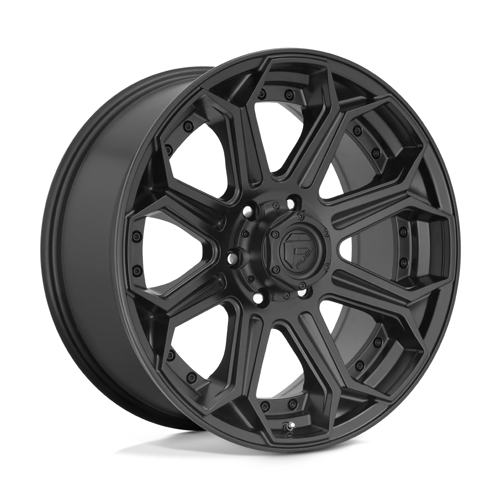 Alloy wheel D706 Siege Matte Black Fuel