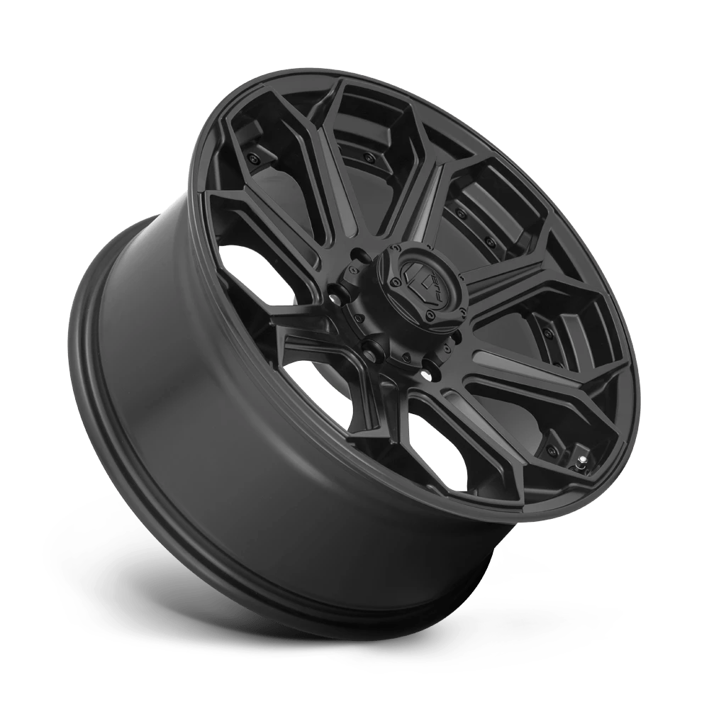 Alloy wheel D706 Siege Matte Black Fuel