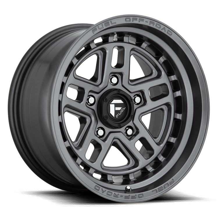 Alloy wheel D668 Nitro Matte GUN Metal Fuel