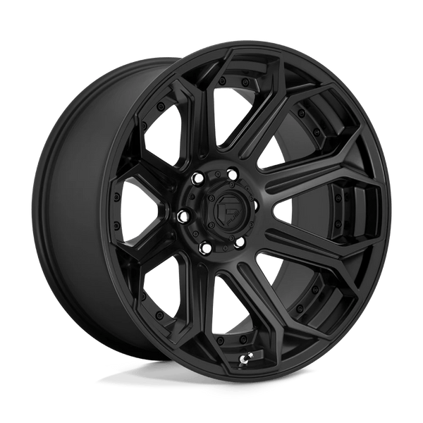 Alloy wheel D706 Siege Matte Black Fuel