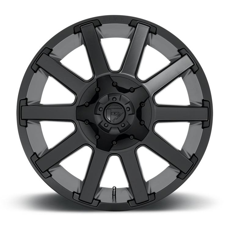 Alloy wheel D437 Contra Satin Black Fuel