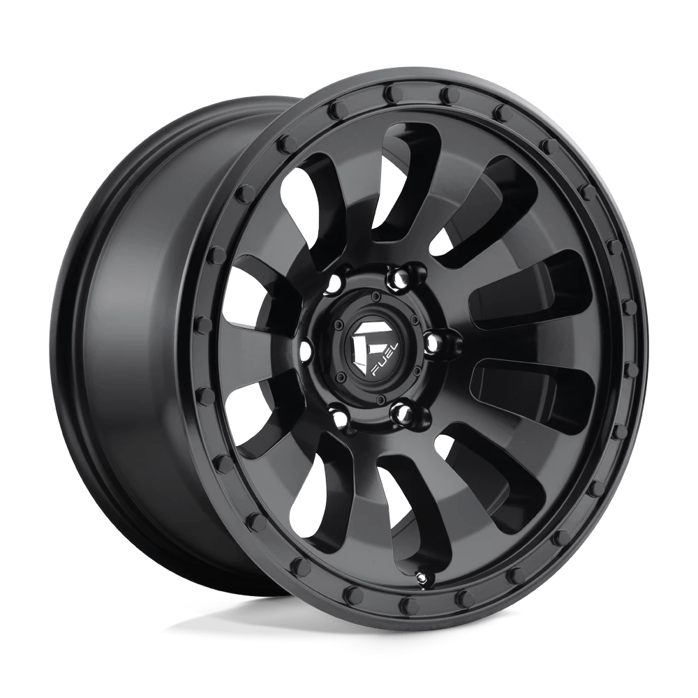 Alloy wheel D630 Tactic Matte Black Fuel