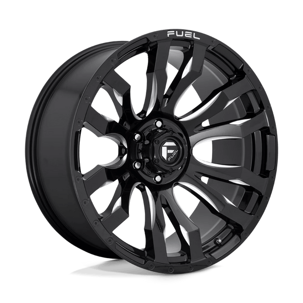 Cerchi in lega D673 Blitz Gloss Black Milled Fuel US