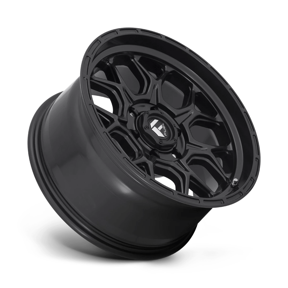Alloy wheel D670 Tech Matte Black Fuel