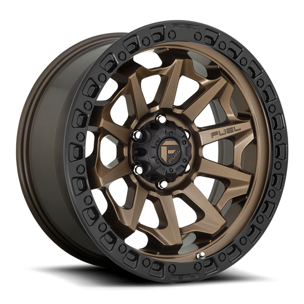 Alloy wheel D696 Covert Matte Bronze Black Bead Ring Fuel