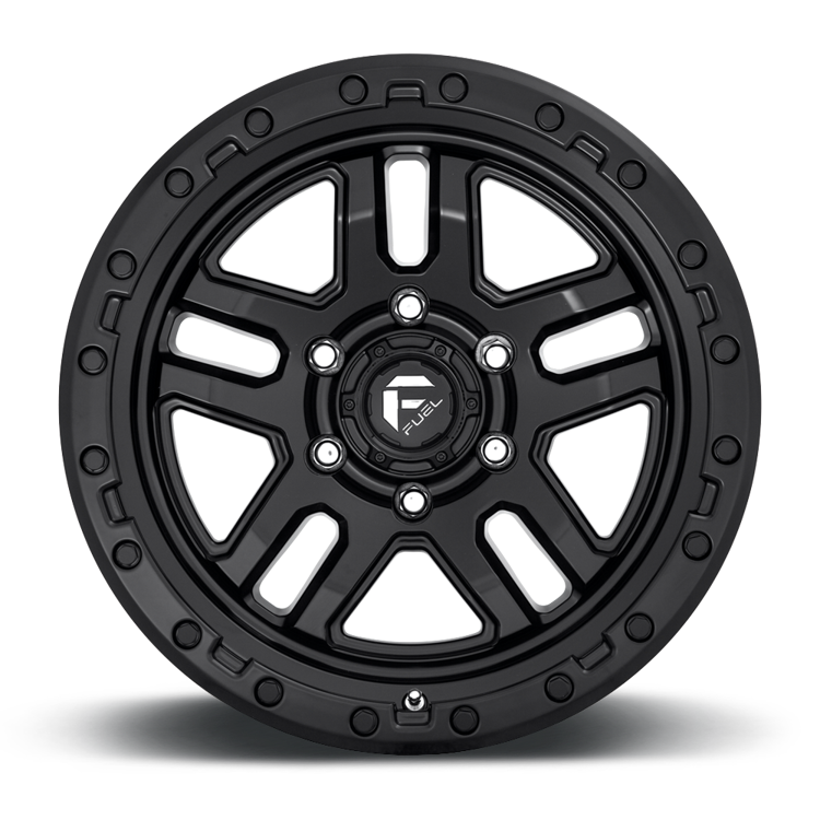 Alloy wheel D700 Ammo Matte Black Fuel
