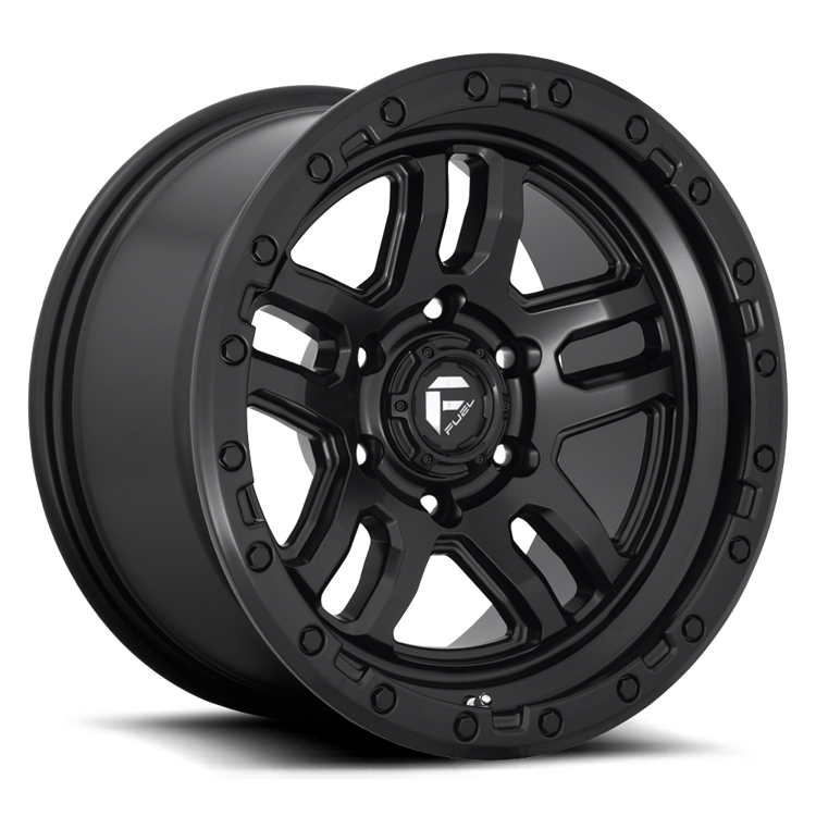 Alloy wheel D700 Ammo Matte Black Fuel