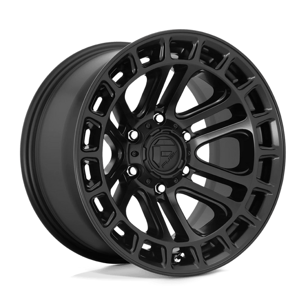 Alloy wheel D718 Heater Matte Black Fuel