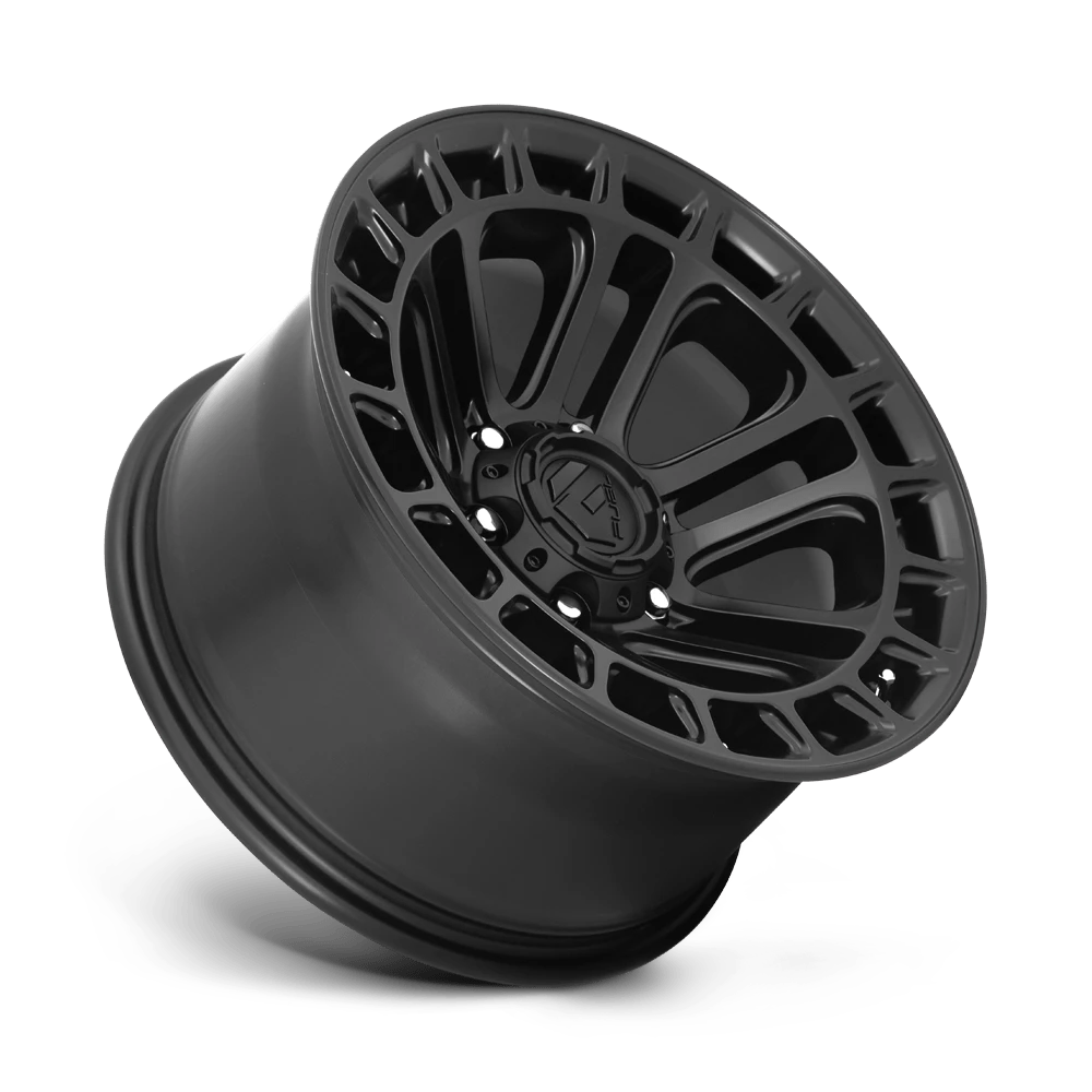 Alloy wheel D718 Heater Matte Black Fuel