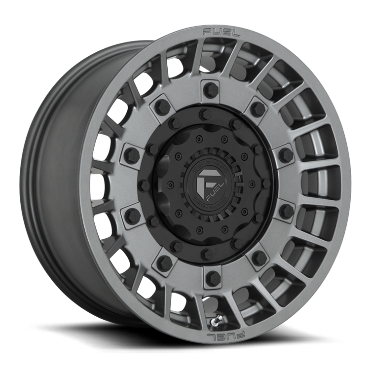 Alloy wheel D726 Militia Matte Anthracite & Black Fuel