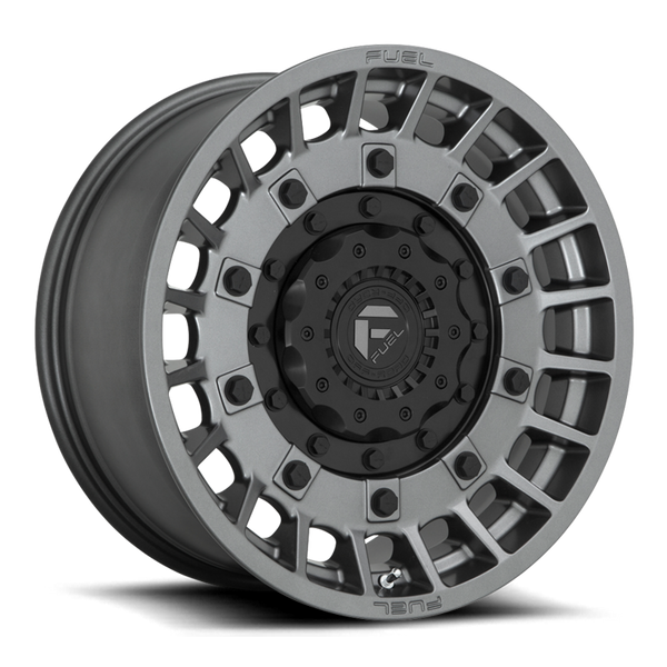 Alloy wheel D726 Militia Matte Anthracite & Black Fuel