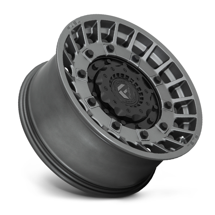 Alloy wheel D726 Militia Matte Anthracite & Black Fuel