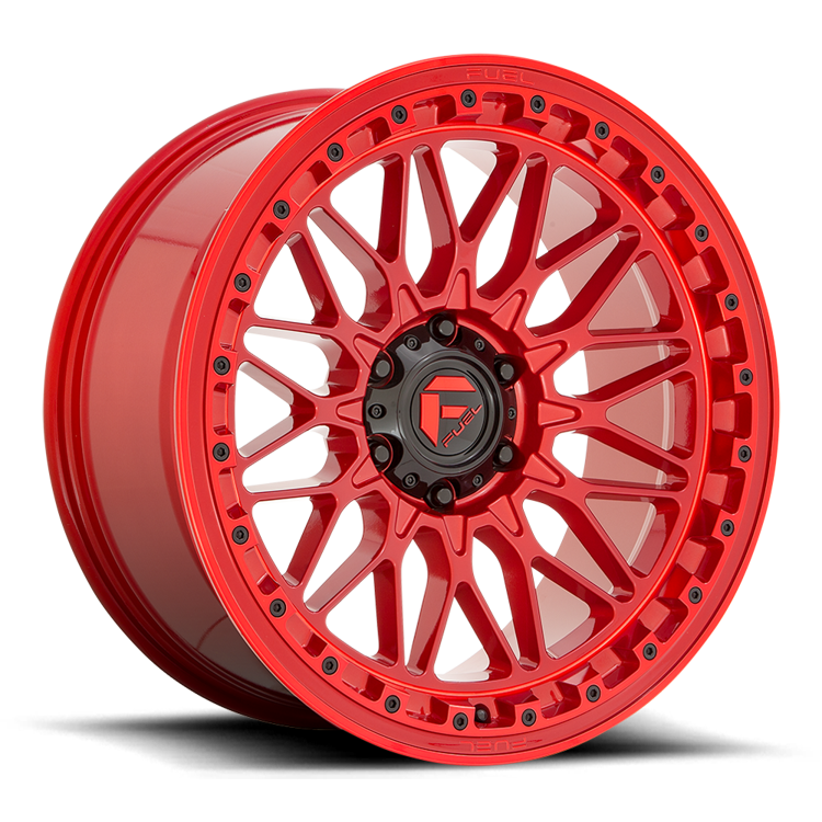 Alloy wheel D758 Trigger Candy RED Fuel