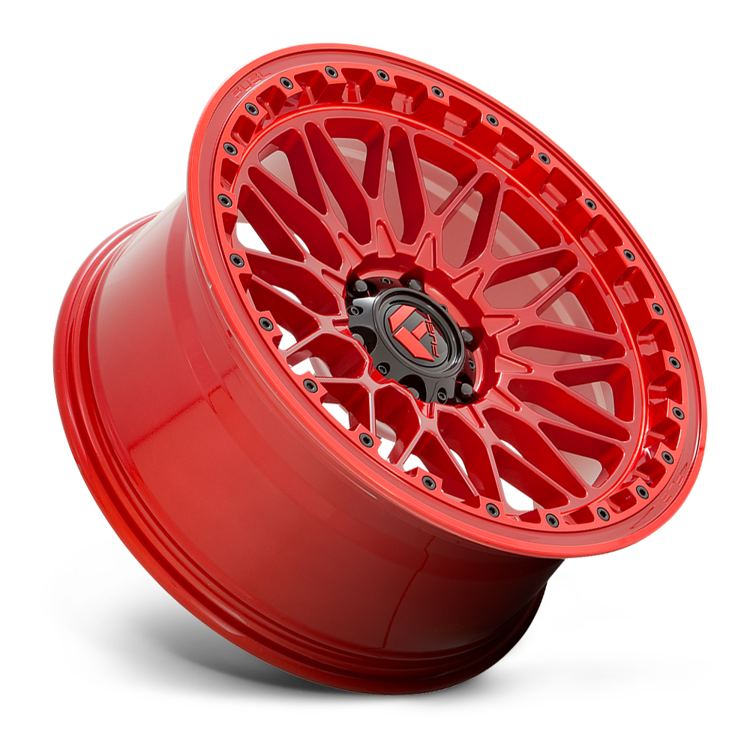 Alloy wheel D758 Trigger Candy RED Fuel