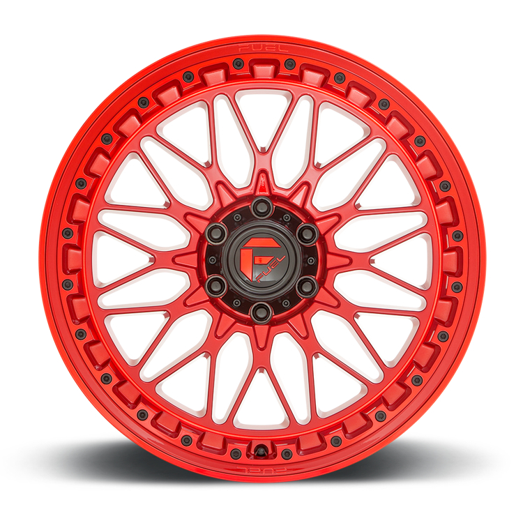 Alloy wheel D758 Trigger Candy RED Fuel