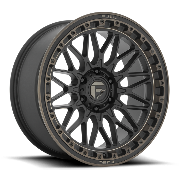 Alloy wheel D759 Trigger Matte Black Dark Tint Fuel