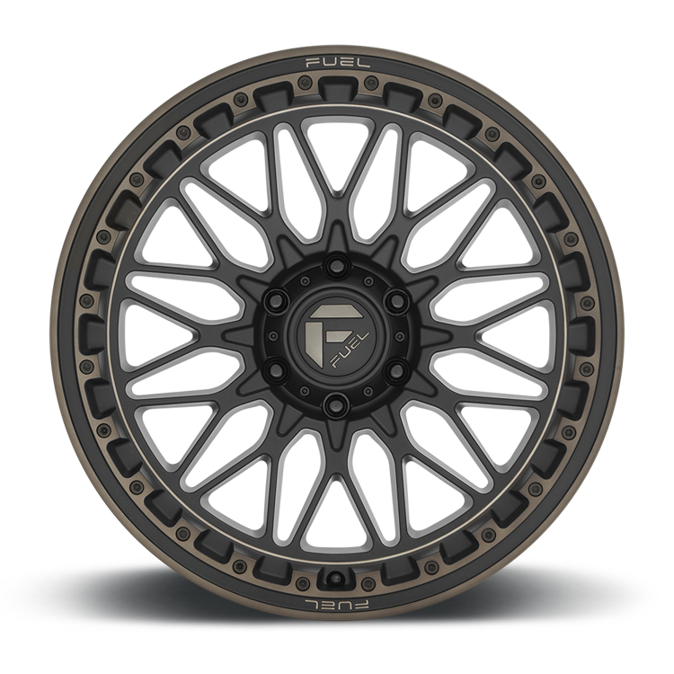 Alloy wheel D759 Trigger Matte Black Dark Tint Fuel
