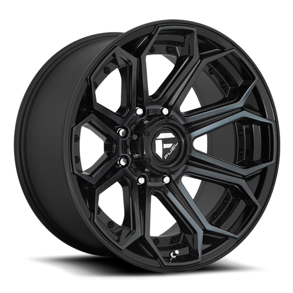 Alloy wheel D704 Siege Gloss Machined Double Dark Tint Fuel