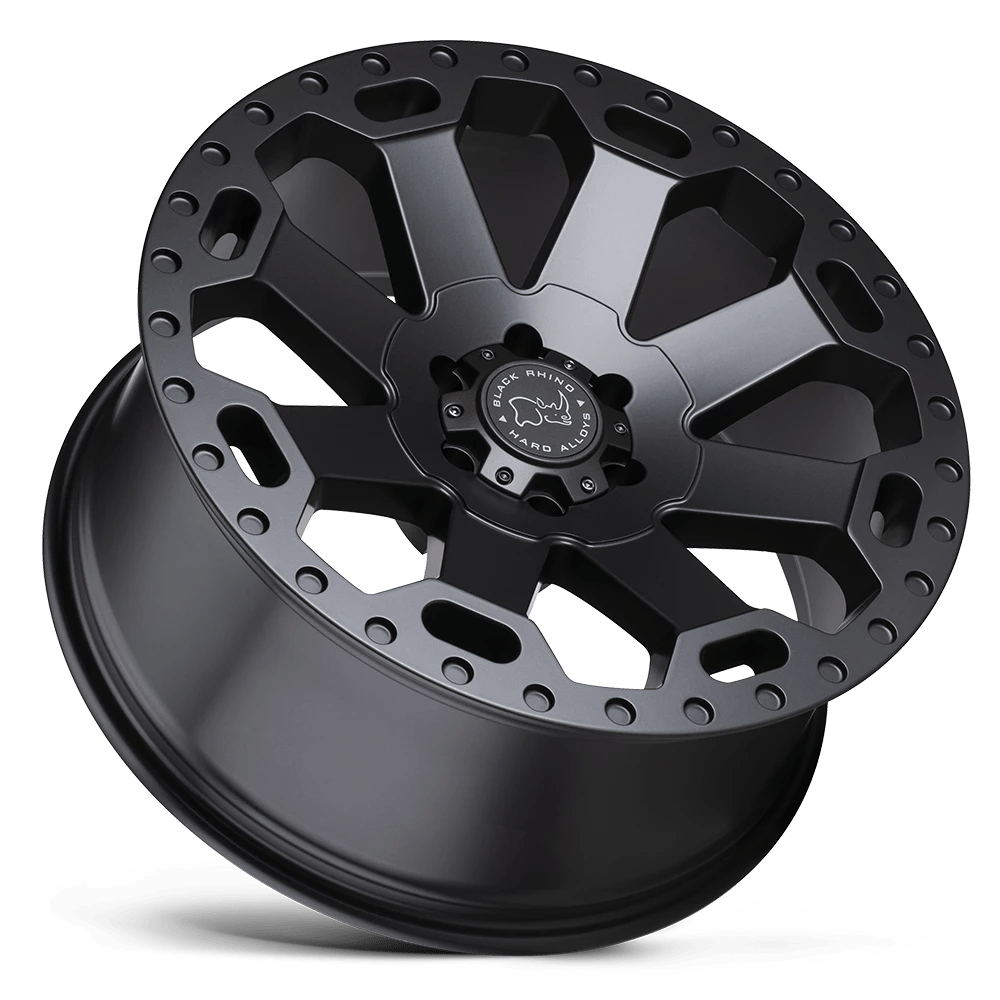 Alloy wheel Matte Gunmetal Warlord Black Rhino