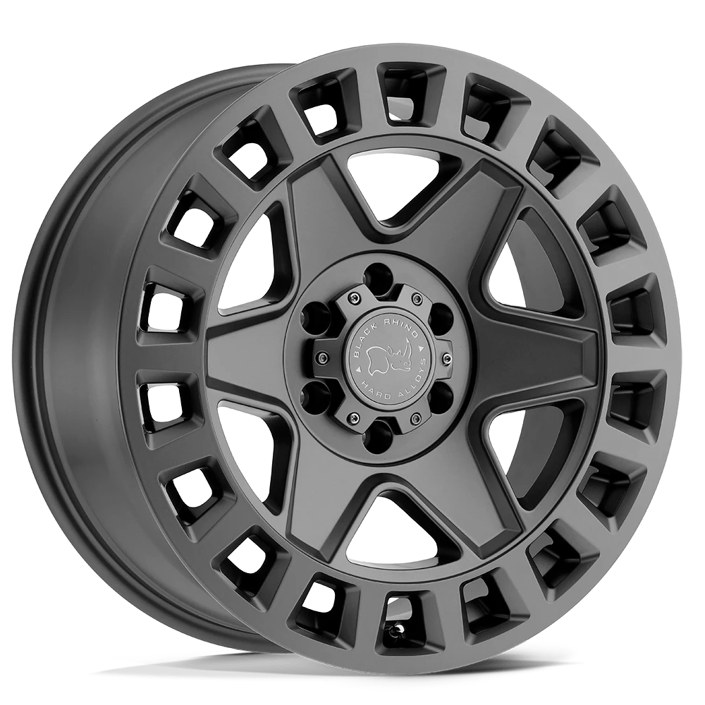 Alloy wheel Matte Gunmetal York Black Rhino