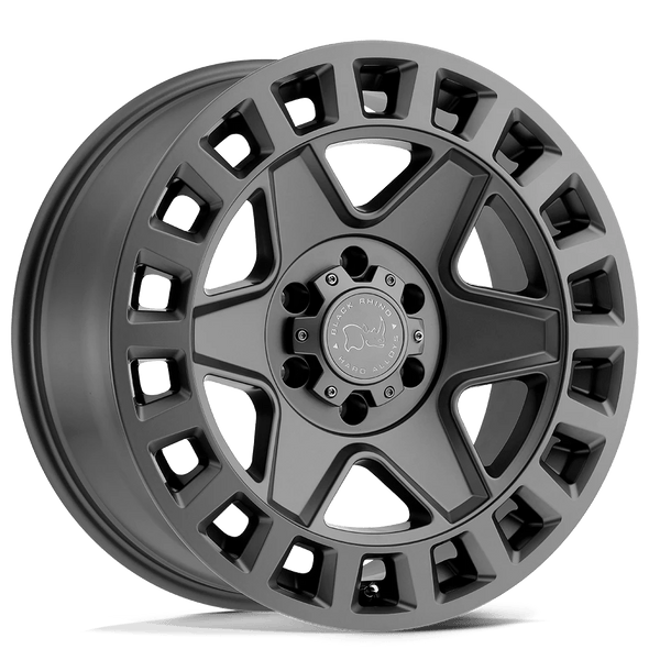 Alloy wheel Matte Gunmetal York Black Rhino