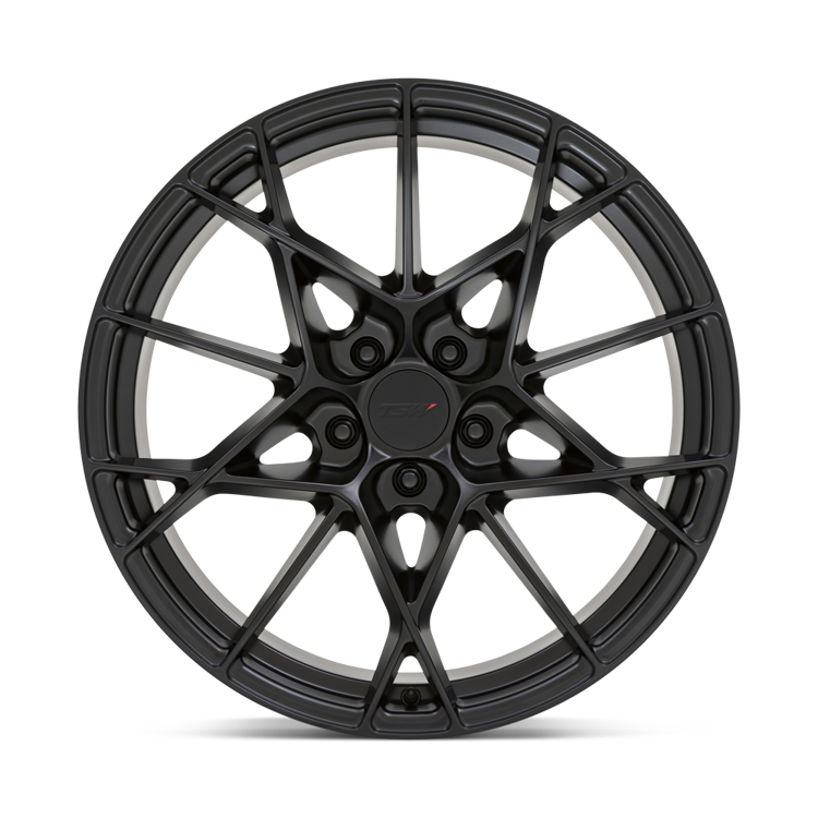 Alloy wheel Sector Semi Gloss Black TSW