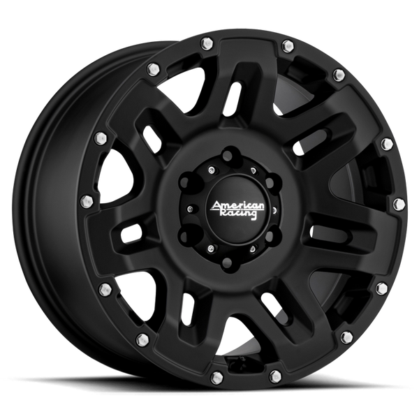 Alloy wheel AR200 Yukon Cast Iron Black American Racing