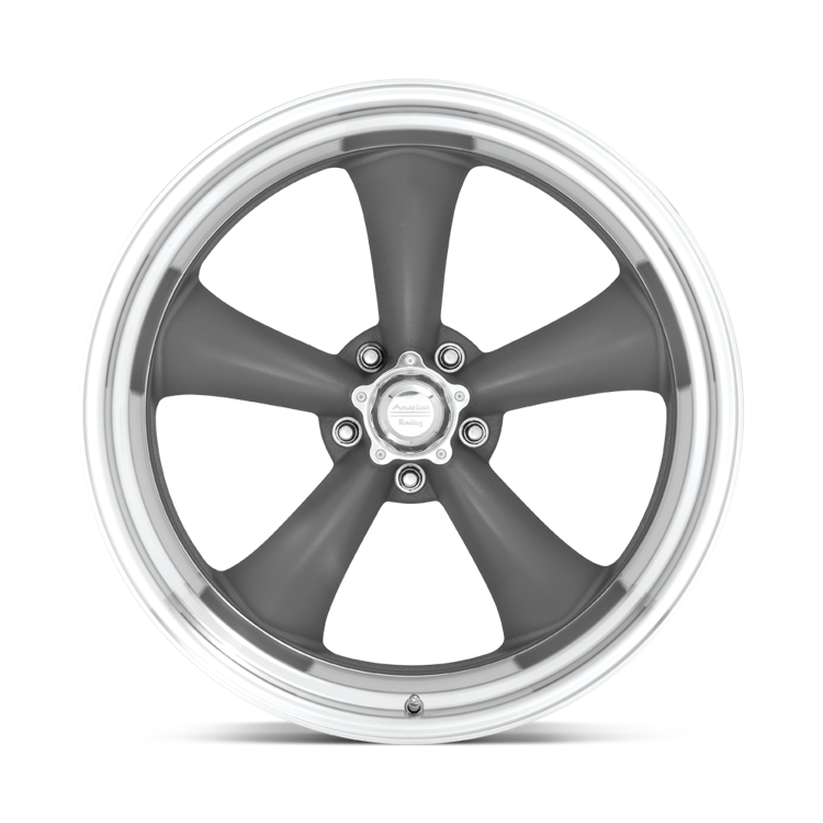 Alloy wheel VN215 Classic Torq Thrust II MAG Gray W/ Machined LIP American Racing