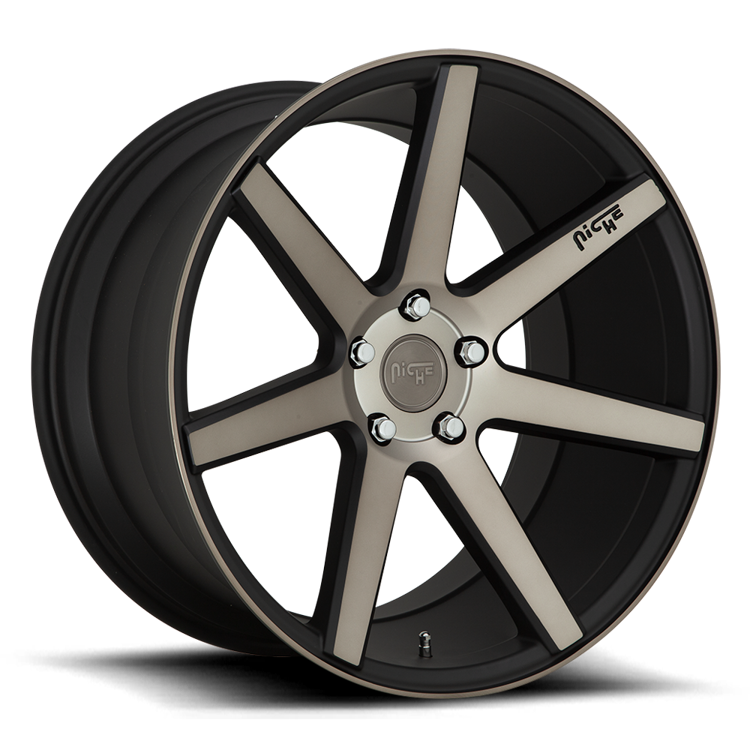 Alloy wheel M150 Verona Matte Black Machined Niche Road Wheels