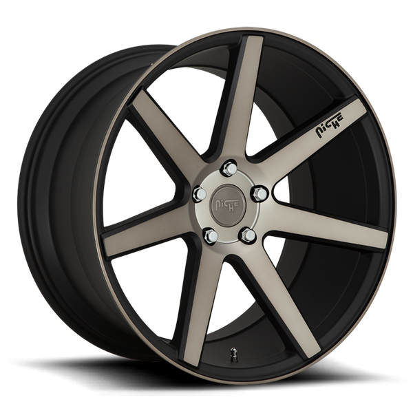 Alloy wheel M150 Verona Matte Black Machined Niche Road Wheels