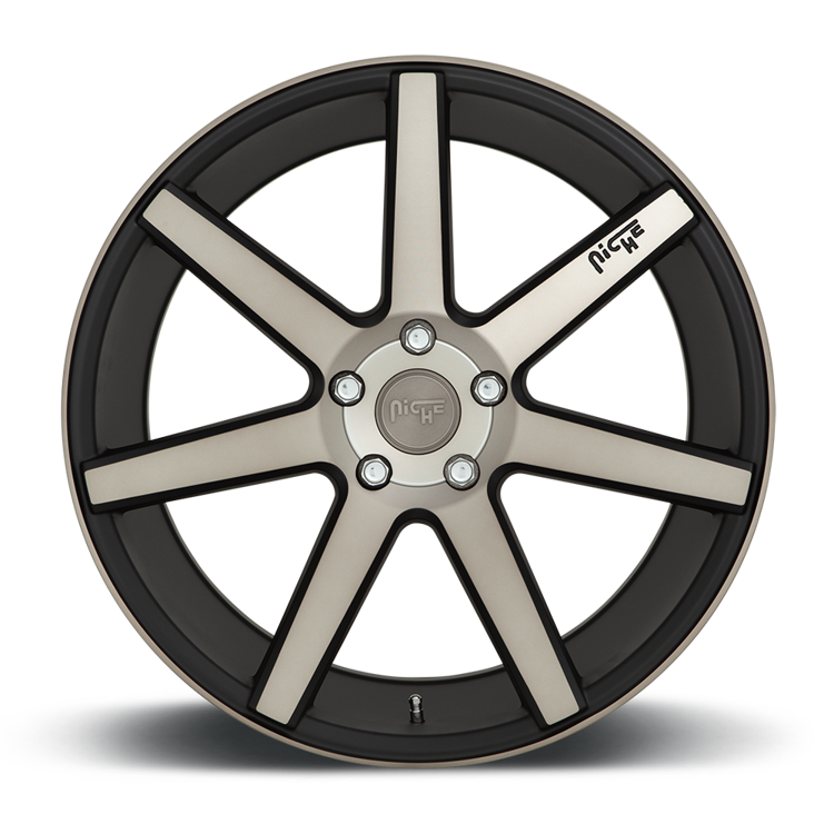 Alloy wheel M150 Verona Matte Black Machined Niche Road Wheels