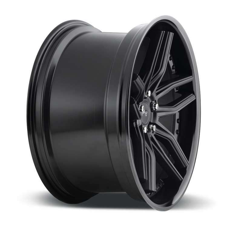 Alloy wheel M194 Methos Gloss Black Matte Black Niche Road Wheels